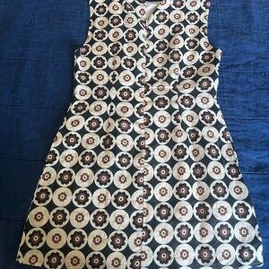 DISSH Sleeveless Floral Pattern Dress